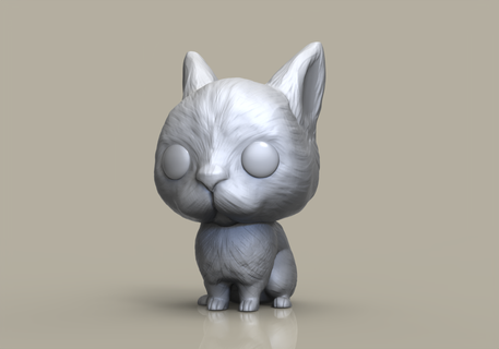 funko pop rabbit custom 3d print model - Mito3D
