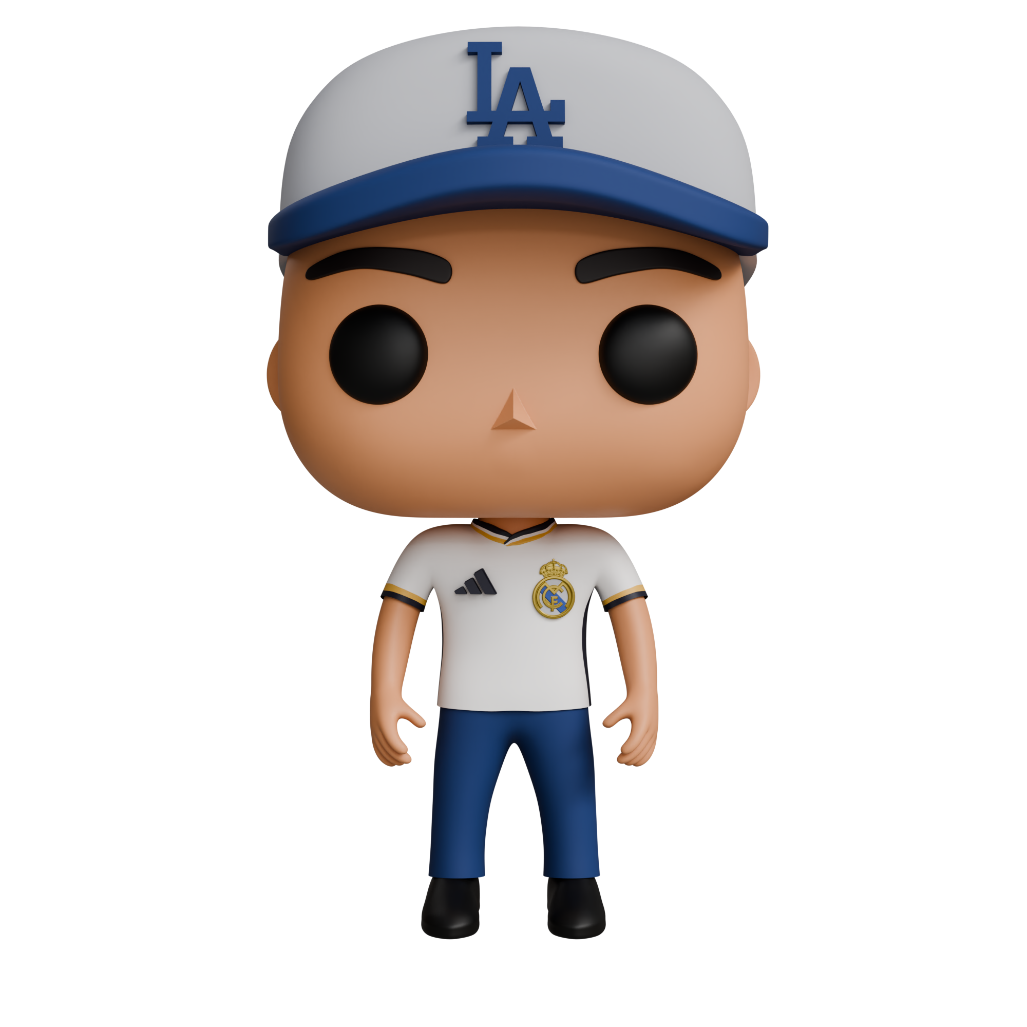 funko pop real madrid hombre junge männer 3D print model - Mito3D