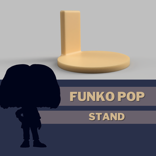Funko pop ayakta durmak funko heykelcik 3d print model - Mito3D