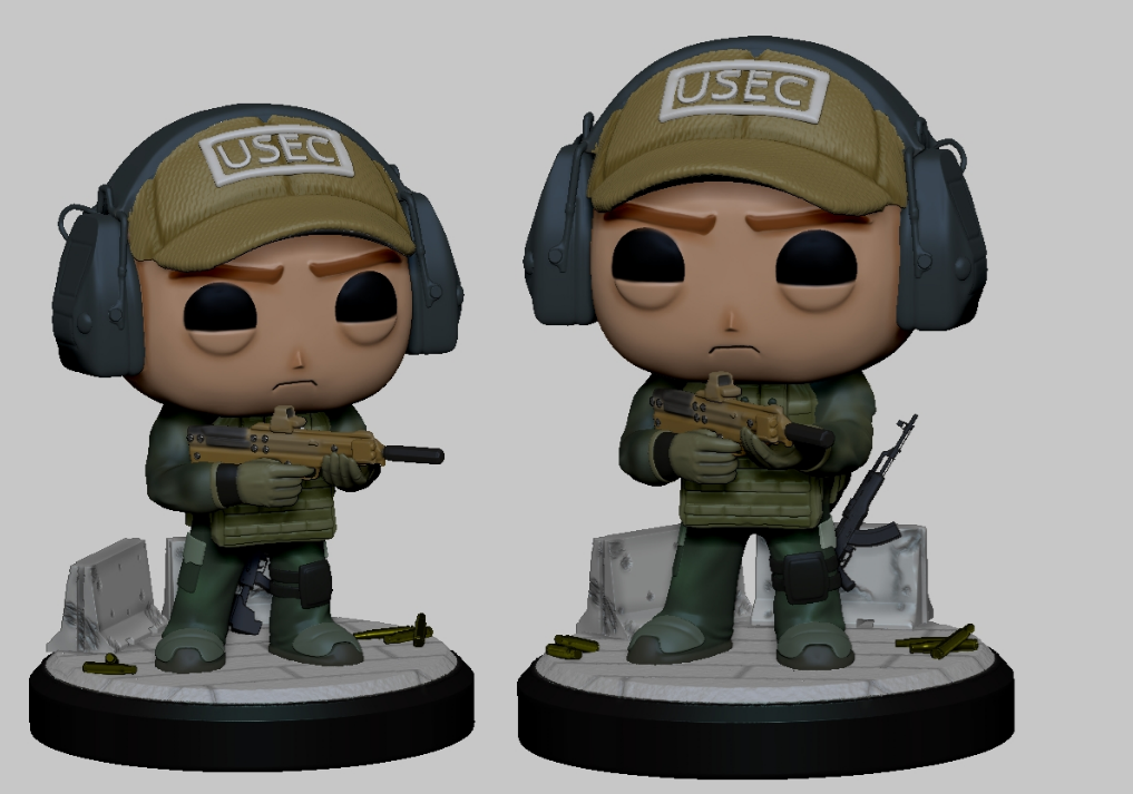 funko popular usec operatorio escapar tarkov juego pop jogo tarkov real realismo operativousec operativo 3D print model - Mito3D