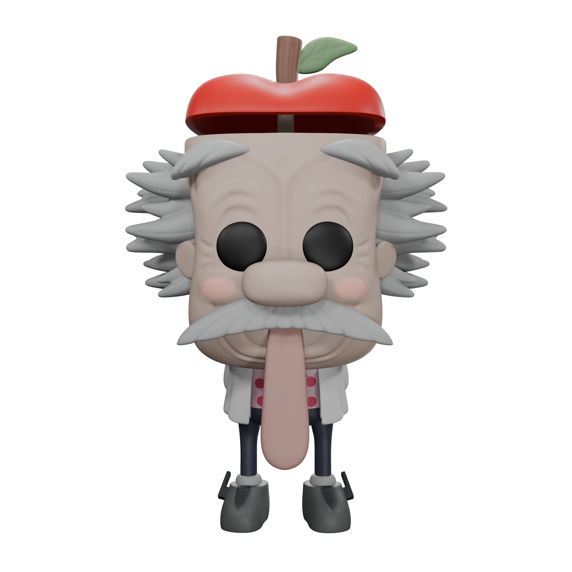 funko pop vegapunk goroseï intellectuel luffy mugiwara 3D print model - Mito3D