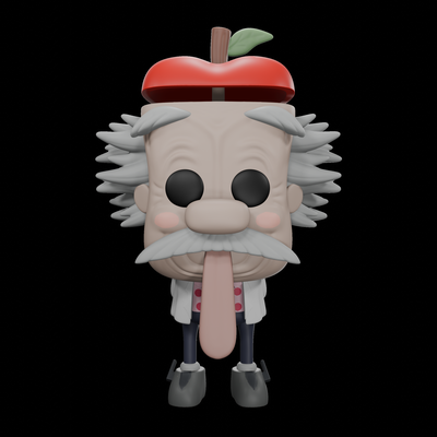 funko pop vegapunk goroseï intellectuel luffy mugiwara 3d print model - Mito3D