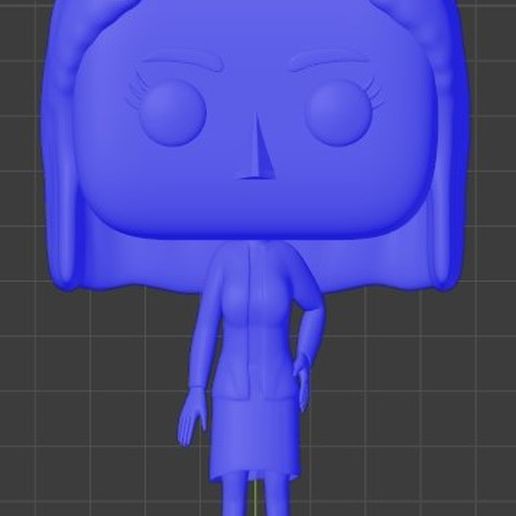 funko popular mujer pop Arte juguete Noroeste escuela politécnica juguetes colección 3D print model - Mito3D