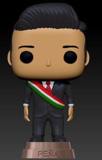 funko Presidente Enrique pe neto 3d print model - Mito3D