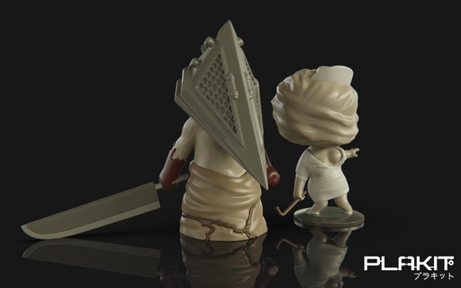 Funko sessiz Tepe oyun 3d print model - Mito3D