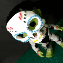 funko crâne journée morte art pop Halloween 3d print model - Mito3D
