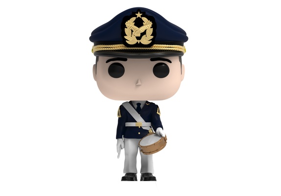 funko soldier band aviation game funkopop funkopops airsoft facade 3d print model - Mito3D