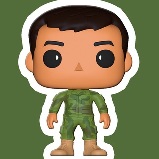 funko soldier Game pop army military 3d print model - Mito3D