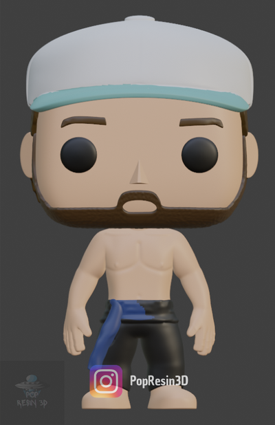 funko sörfçü sanat funko pop funkosurf sörf funkosurfer 3d print model - Mito3D