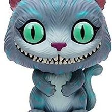 funko type cheshire cat doll - alice wonderland things funkopop chesire wonders alicia 3d print model - Mito3D
