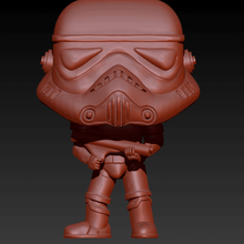 funko type doll stormtrooper - star wars funkopop 3d print model - Mito3D