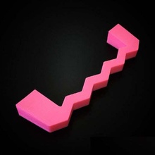 funky drawer pull home cabinet handle design designer furniture drawers repair zigzag household 3d print model - Mito3D