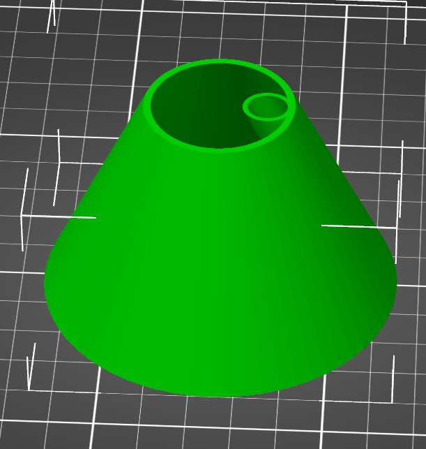 embudo agua botella relleno 3D print model - Mito3D