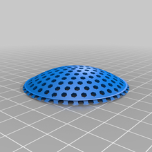 funnel filter v5my customized geodesic kitchen sink drain strainer kitchen_dining 3d print model - Mito3D