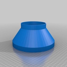 funnel large dog feeder customized pets 3d print model - Mito3D