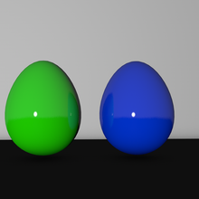 funny colors eggs color 3d print model - Mito3D