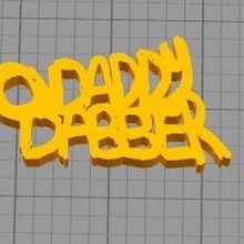 funny dad keychains sign pack 3d print model - Mito3D