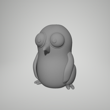 funny penguin 3d print model - Mito3D