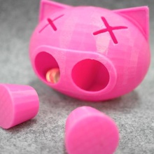 funny piggy bank home 3d print model - Mito3D