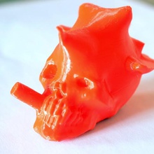 funny skull 1 various tuxedo humor 3d print model - Mito3D