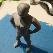funnyman update2 art sculptures 3d print model - Mito3D
