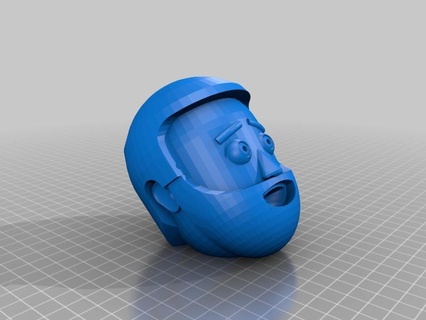 funny customized interactive art 3d print model - Mito3D