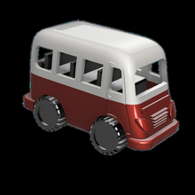 camioneta bebé furgo furgoneta coche vehiculo niños combi 3d print model - Mito3D