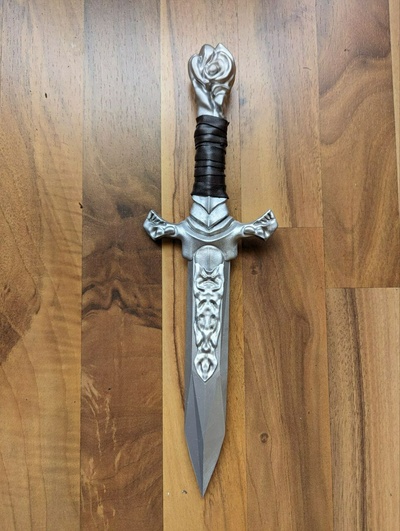 furiae's dagger - drakengard furiae nier yokotaro emil cosplay sword knife 3d print model - Mito3D