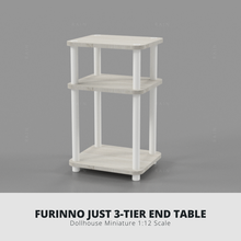 furino 3 tier turn n tube mesa casa muñecas 3d modelo 1 12 3d print model - Mito3D