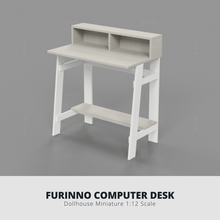 furinno simplistic frame desk 1 12 scale 3d model 3d print model - Mito3D