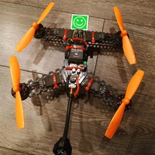 furieux-b 3d imprimé drone cadre walkera f210 autres jeu 3d print model - Mito3D
