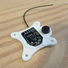 furieux mini rx frsky adaptateur récepteur buzzer 9mm gadget drone fpv support de caméra multirotor ppm quadricoptère sbus taranis tpu ultimaker spektrum futaba 3d print model - Mito3D