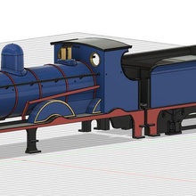piel ferrocarril k2 oo calibre 3d print model - Mito3D