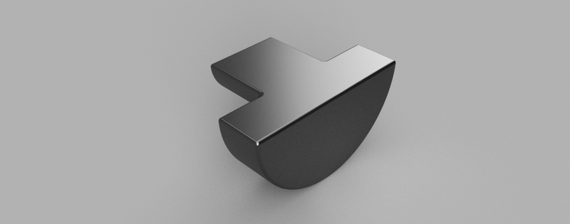 furniture handle decoration 3d print model - Mito3D