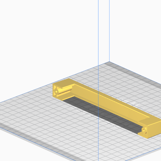 furniture handle goal kitchen 3D print model - Mito3D