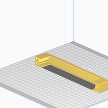 furniture handle goal kitchen 3d print model - Mito3D