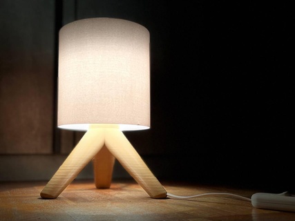 furniture lamp design bajour ambient bedroom decor art cozy 3d print model - Mito3D