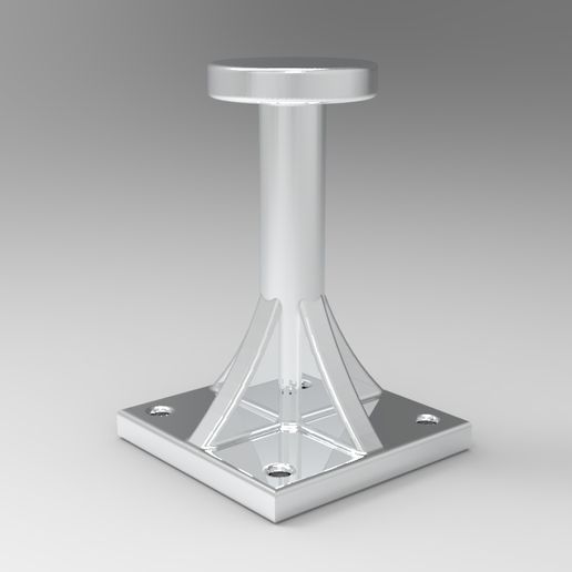 mueble pierna pata casa escritorio accesorios mesas 3D print model - Mito3D