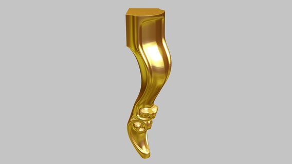 furniture leg cnc mold 2004 table desk finishes carved carving ornament barocco wood 3dmodel intagli3d furnishings artcam printable arch house art zbrush 3d print model - Mito3D