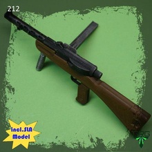 furrer mp41 44 - scale 1 4 gun rifle grg replica guns machinegun 3d print model - Mito3D