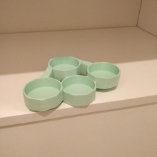fused bowls art keys container bowl 3d print model - Mito3D