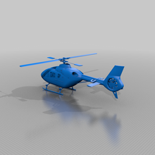gövde helikopter Trex 450 3d print model - Mito3D