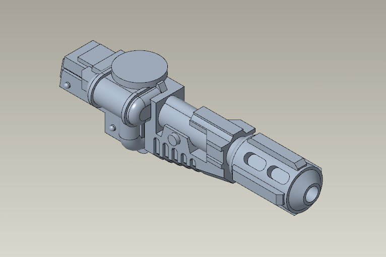 Fixierer melta mk3 Ketzerei mkiii 3D print model - Mito3D