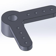 futura 111 gas-Brems-Hebel verschiedene rc Modellbau jahrgang 1 10e 8e 3d print model - Mito3D