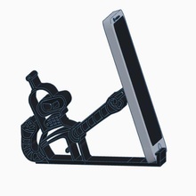 Futurama Telefon Halter Unterstützung Gadget Handy Mobiltelefon Roboter Comics iPhone Stand Base Tablette Smartphone Zelle niedlich nett 3d print model - Mito3D