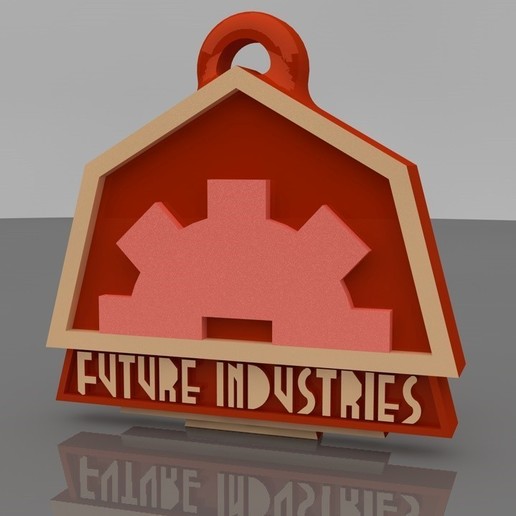 future industries keychain jewelry hang key ring pendant nice wall ornament toy art christmas house saintly reindeer campaign ice boot tree star bell massage tool chiropractor chiropractic covid ender arm dog aesthetics caninca blades box easy 3D print model - Mito3D