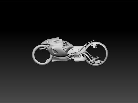 futuro sci fi motociclo arte on scrivania test modello sorprendente animale reale bellezza bellissimo brillante regalità 3d print model - Mito3D