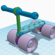 future trotinette 3d print model - Mito3D