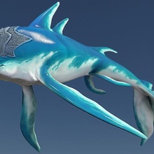futuriste baleine animal 3d print model - Mito3D