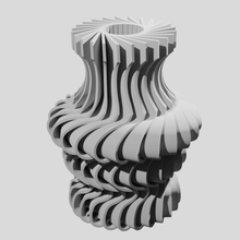 futuristische design-vase home designer-vase vase Pflanzer nicolas dubreil lelong futuristisch 3d print model - Mito3D